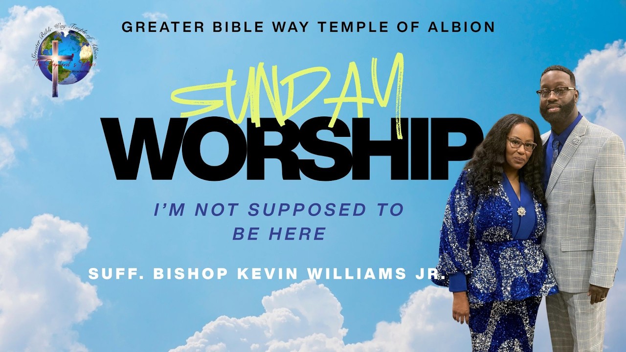 Suff. Bishop Kevin Williams Jr.- Sunday Sermon: I'm Not Supposed To Be Here 01.11.2026