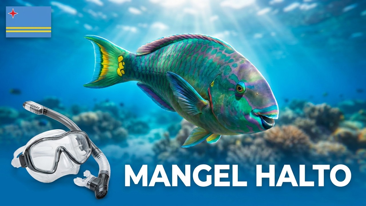 🇦🇼 Snorkeling in Aruba at Mangel Halto Beach 🤿