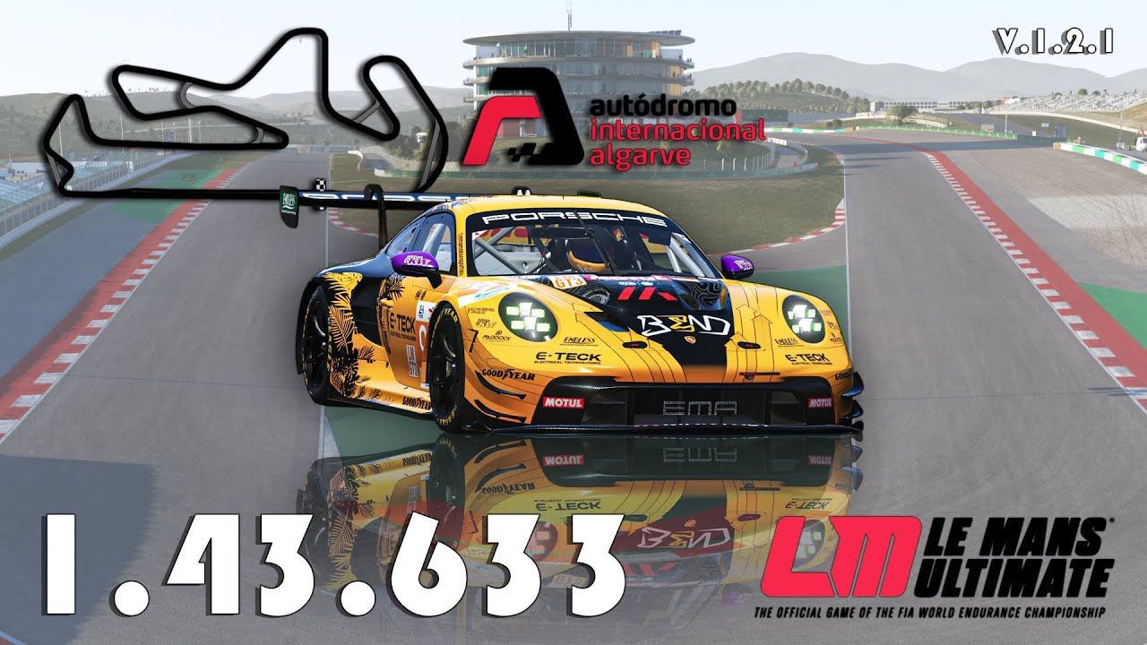 Le Mans Ultimate | Porsche 992 LMGT3 R | Portimao | 1.43.633 (Hotlap + FREE Setup)