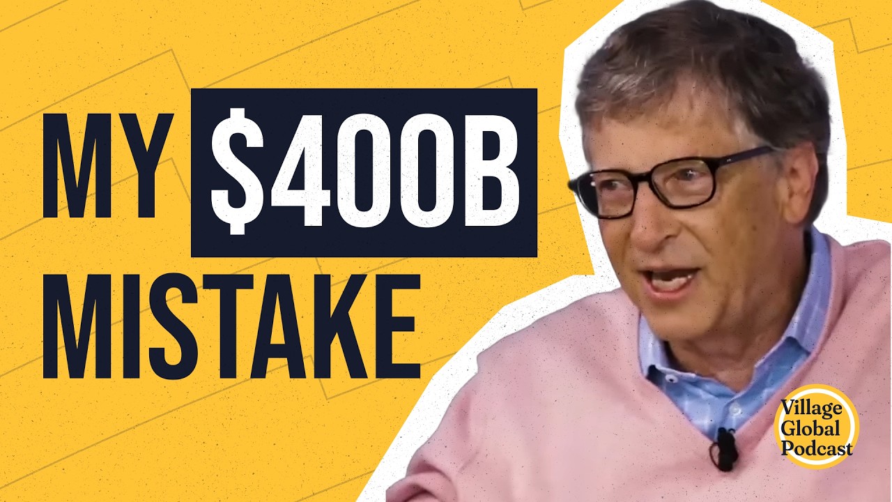 Bill Gates on Startups, Investing and Solving The World's Hardest Problems