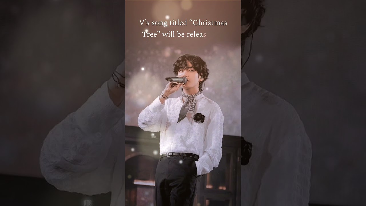 BTS&rsquo;s V Sings &ldquo;Christmas Tree&rdquo; In MV Teaser For &ldquo;Our Beloved Summer&rdquo; OST #shorts #taehyung