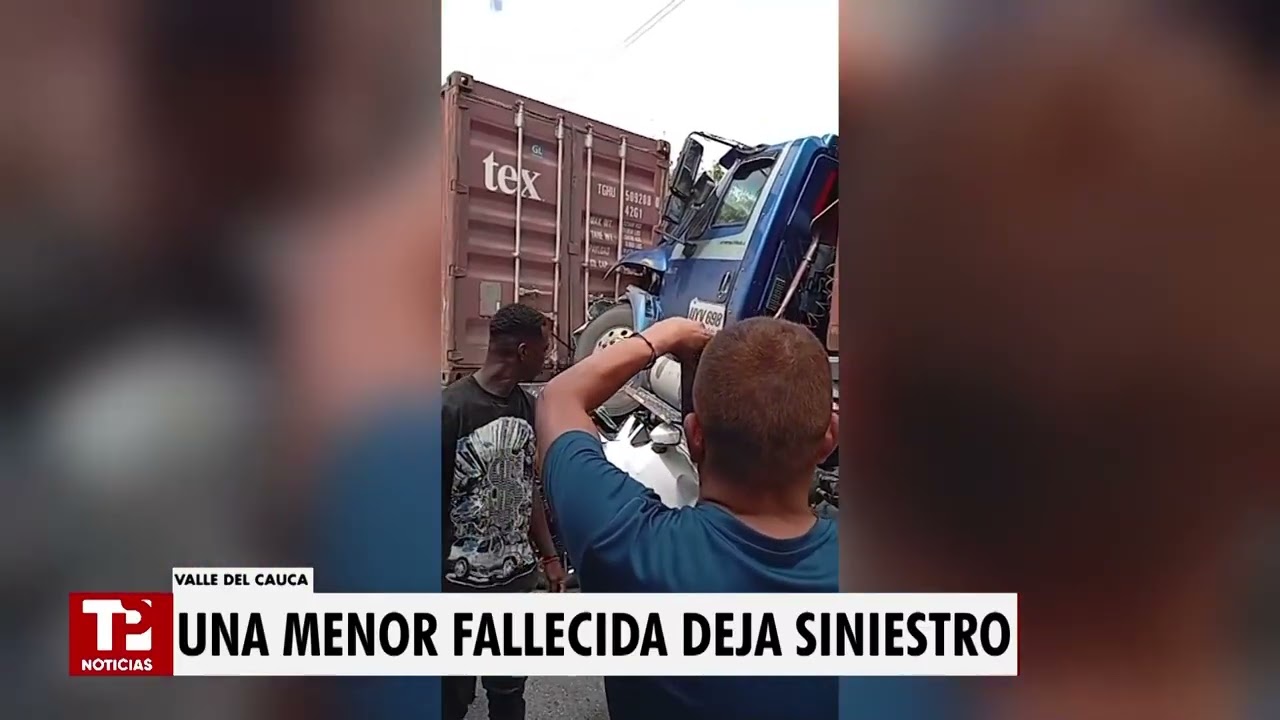 Accidente múltiple en la vía Buga–Buenaventura deja una menor fallecida y dos heridos