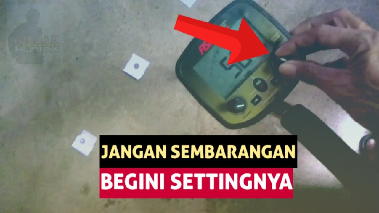 CARA SETTING MODE PENCARIAN RELIC PADA METAL DETECTOR FISHER GOLD BUG PRO @nepriandries