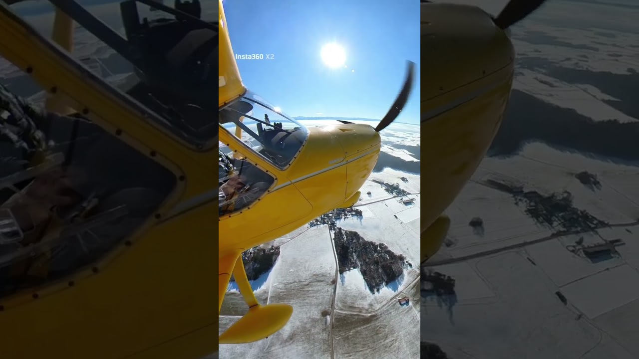 Winterflight to Leutkirch FK9 MK IV mit Insta 360 one x2