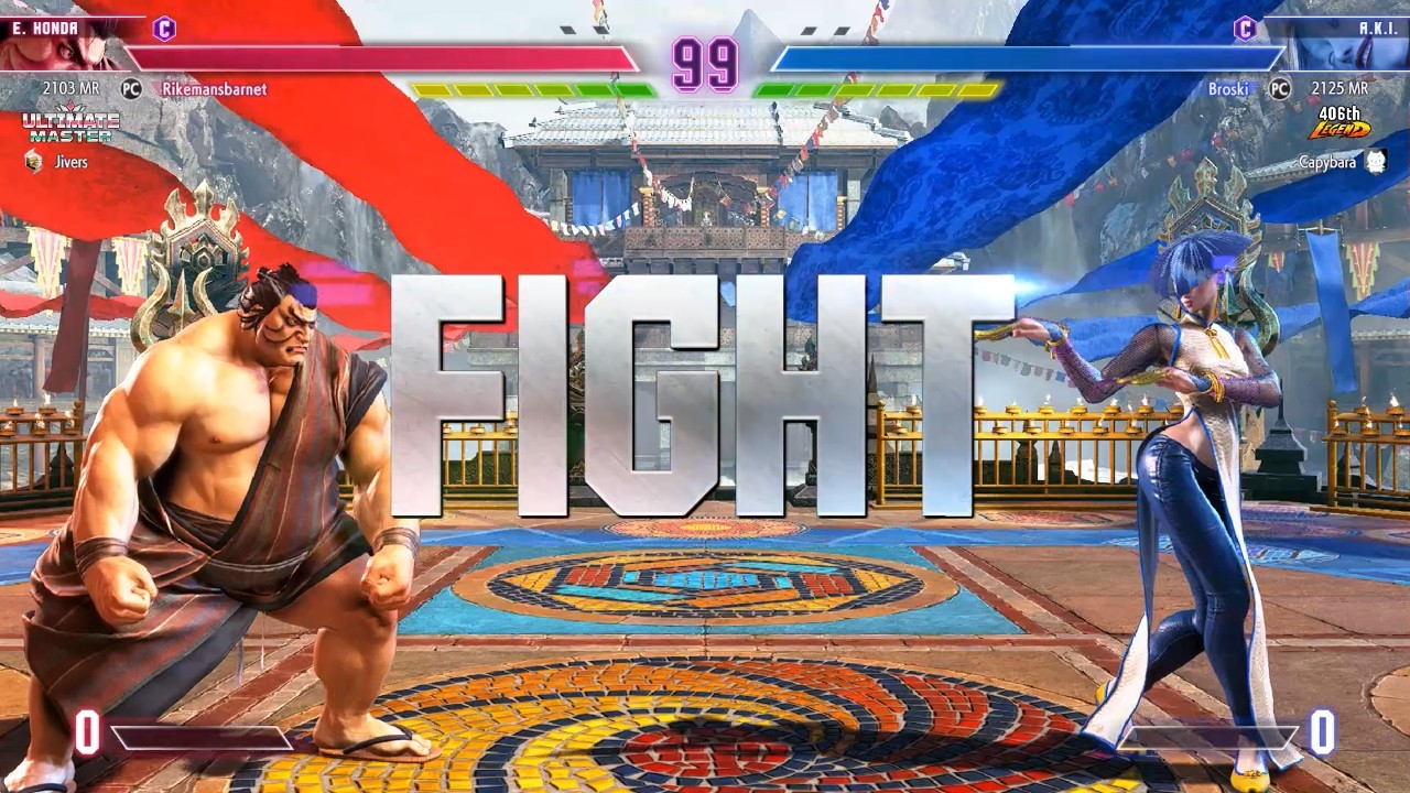 Street Fighter 6 🔥 RIKEMANSBARNET(E.Honda) Vs BROSKI (A.K.I)🔥SF6 High Level Matches!