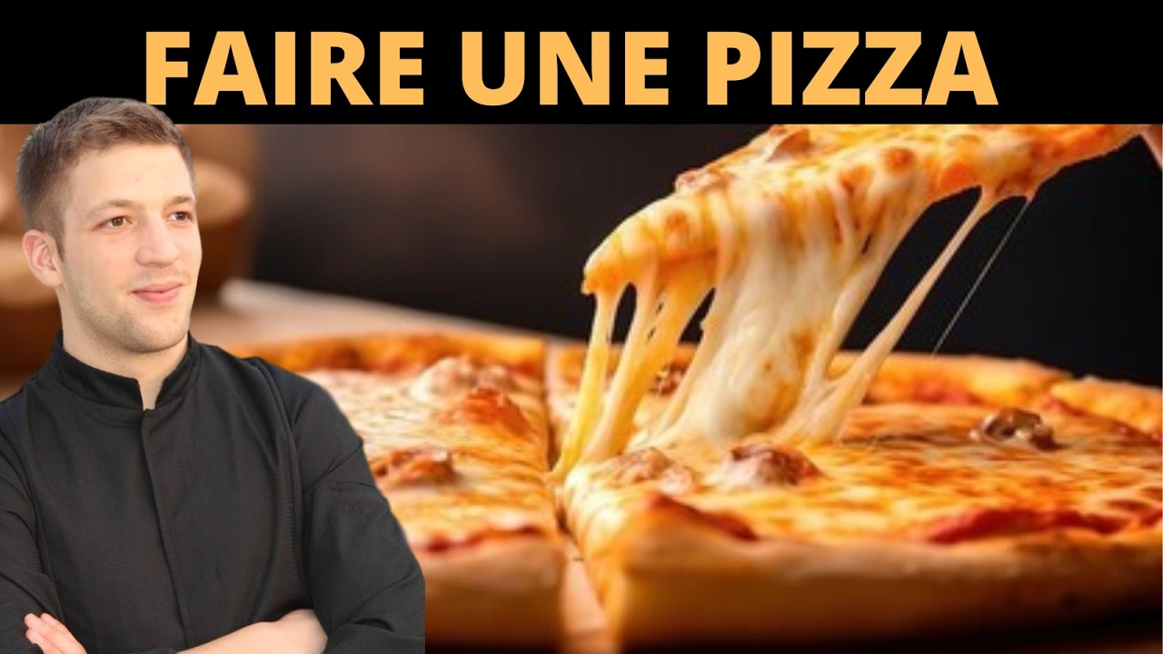 Comment faire une PIZZA MAISON en 5 min !