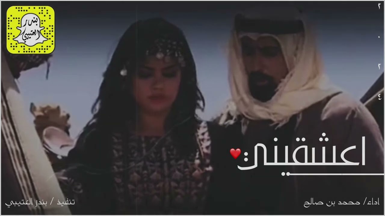 اعشقيني واملكيني واتركيني اداء محمد بن صالح 2024 حصرياً