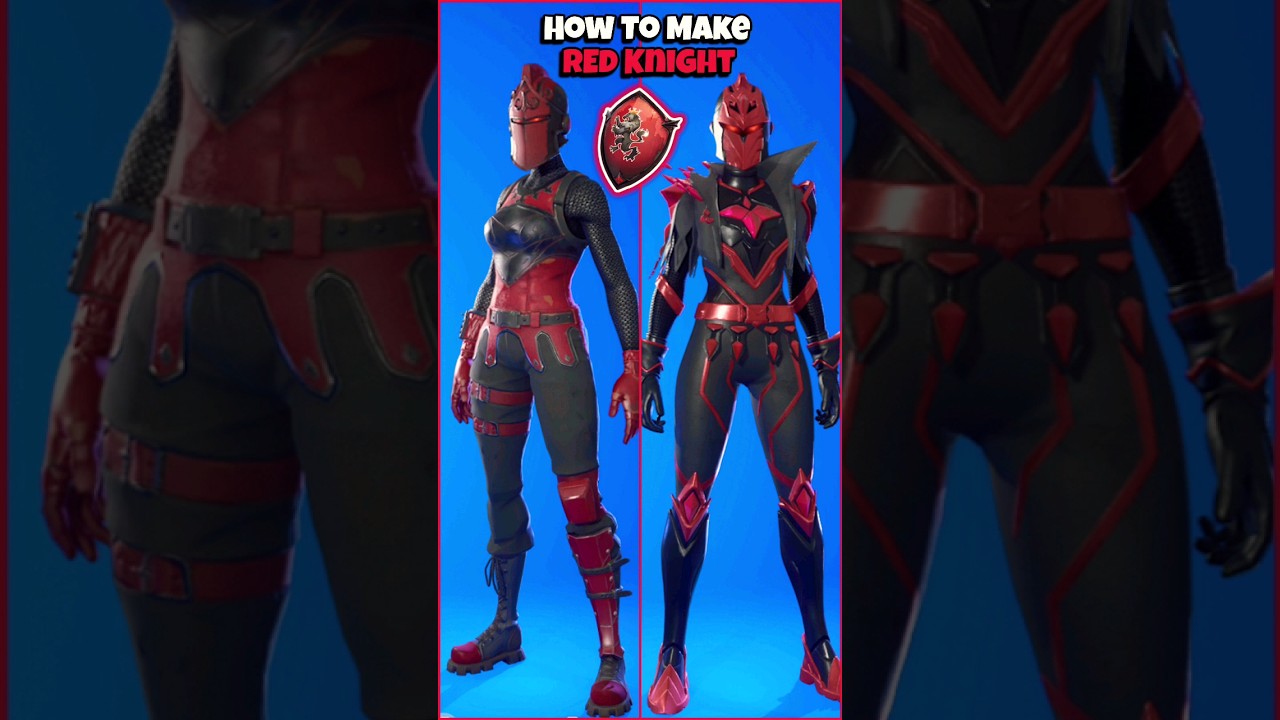 Fortnite OG - How To Make Red Knight with Spectra Knight!