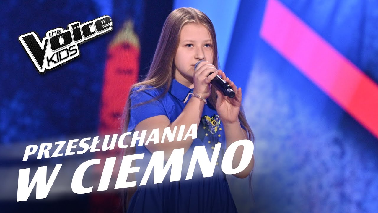 Anastasia Tabakova - &bdquo;Chcę tu zostać&rdquo; - Przesłuchania w ciemno | The Voice Kids Poland 7
