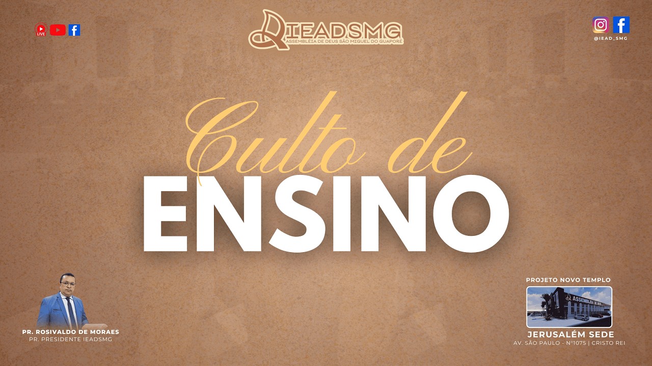CULTO DE ENSINO - 24.02.2026