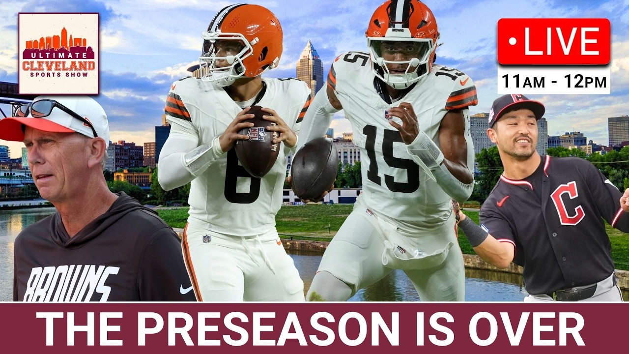 Browns vs Patriots reaction, final roster cuts preview, QB/HC combo ranks & Steven Kwan is on fire