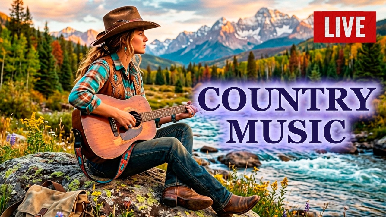 🎧 Country Music – Slow Country Ballads and Relaxation Evenings 24/7 🎶