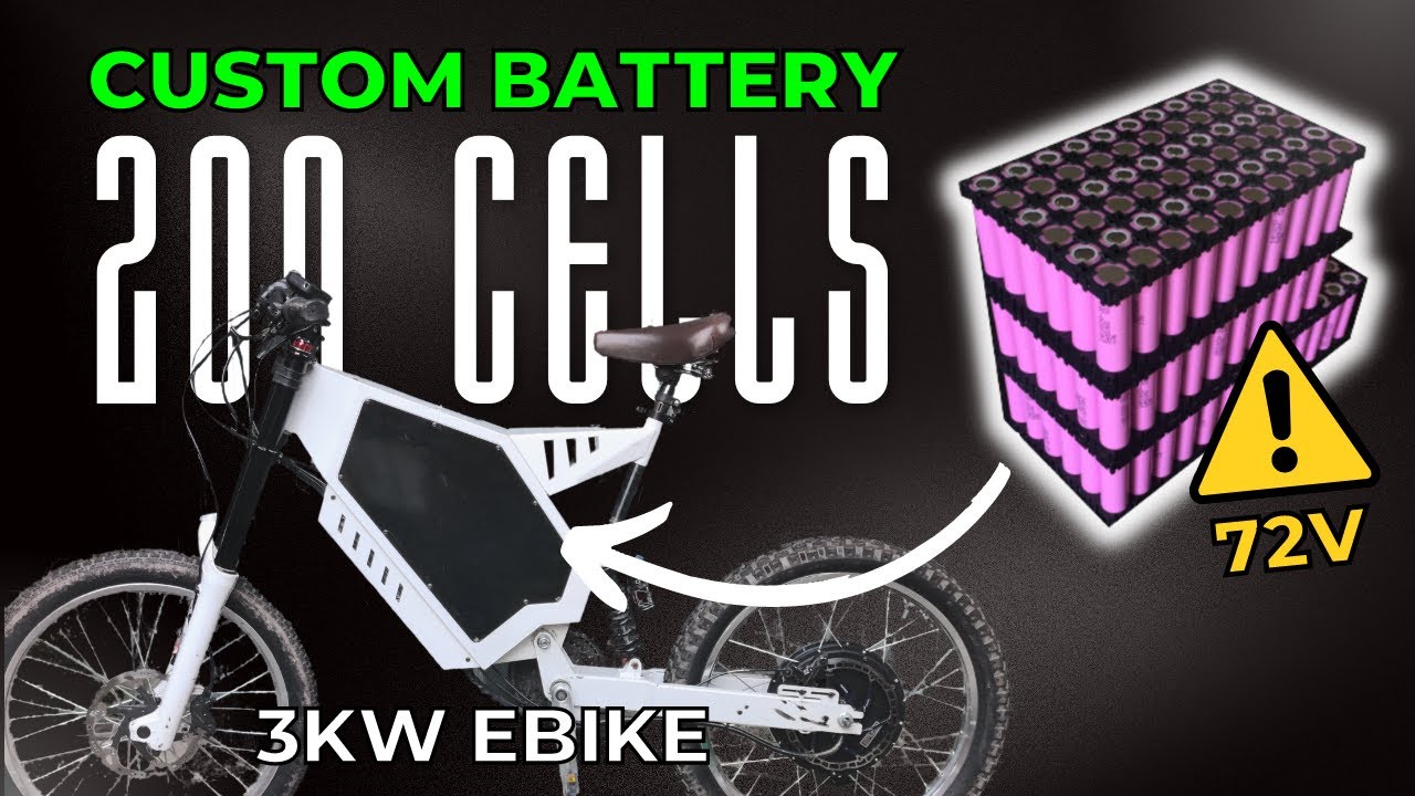 Making a 72V 30Ah Battery for a 5000W Ebike