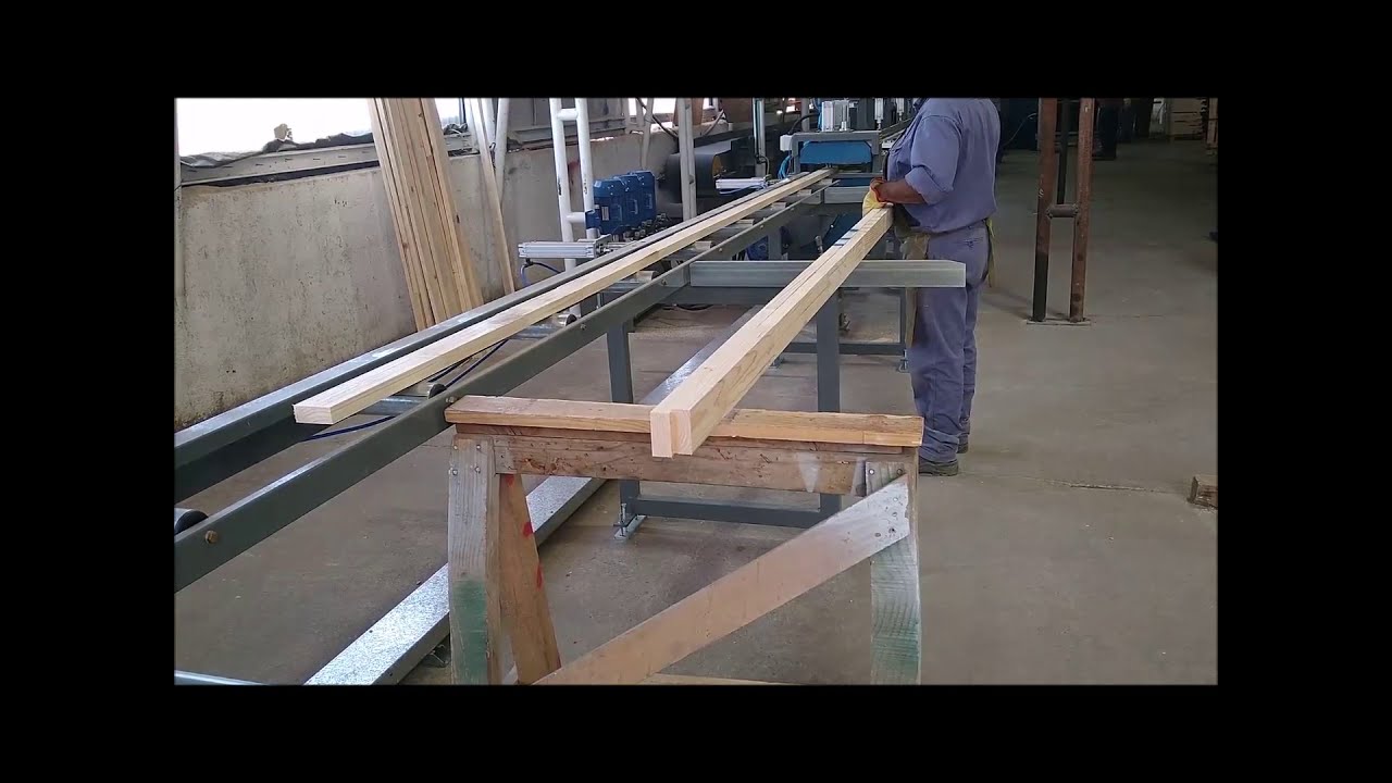 Linea Finger Joint BS ULTRA 400, doble cabezal fresador con Prensa en Continuo 6.30m , Febrero 2021.