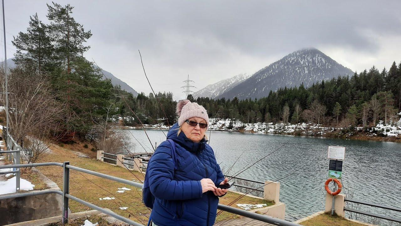 Urisee - Reute - Tirol - &Ouml;sterreich 🇦🇹  🐕&zwj;🦺🐩☁️🌤 am Ende etwas leckeres 😋 😋 😋