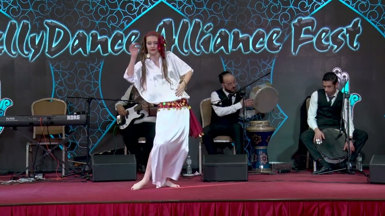 Maria Vybornykh. Baladi improvisation with orchestra Oriental band