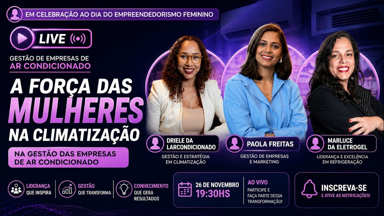 A Força das Mulheres na Climatização e Refrigeração - Gestão de Empresas
