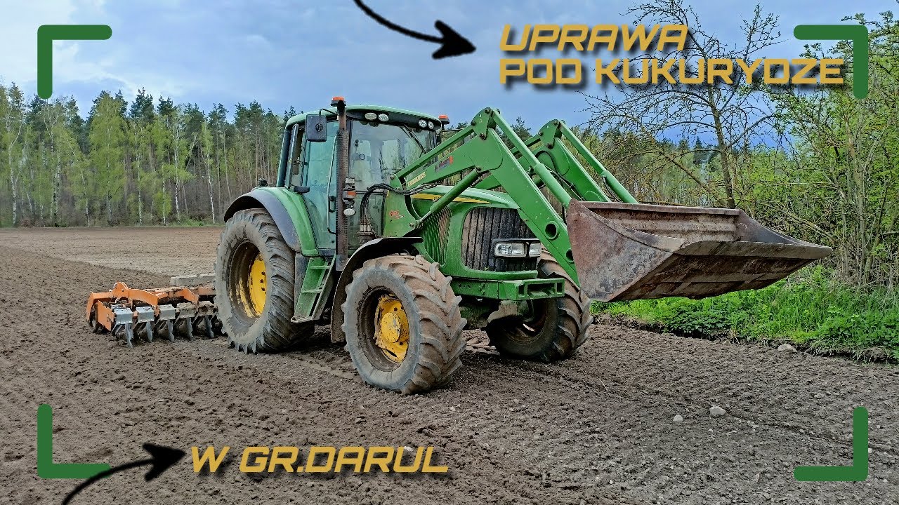 ✔OPOROWE UPRAWIANIE POD QQ✔✩JOHN DEERE 6820✩