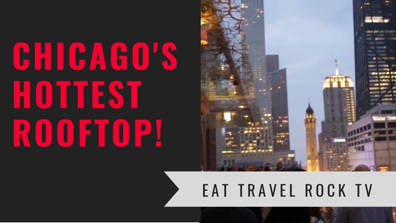Chicago's Best New Rooftop!  Z Bar at The Peninsula Chicago