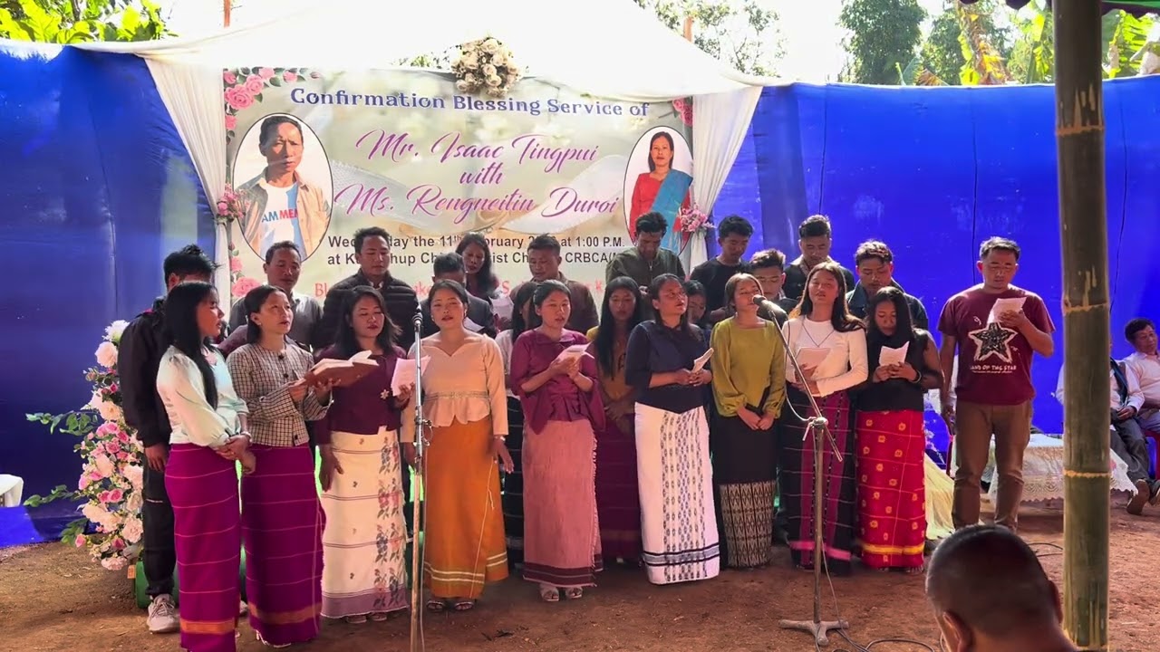 Kangchup Chiru Baptist Church youth members special Item