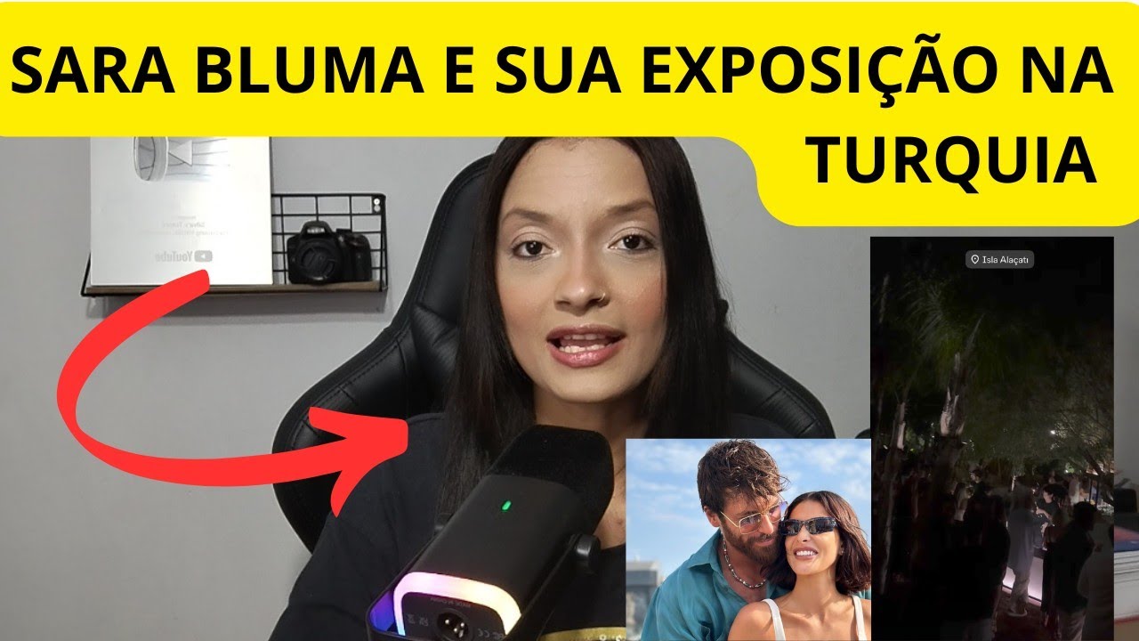 CAN YAMAN E A EXPOSIÇÃO DE SARA BLUMA NA TURQUIA 