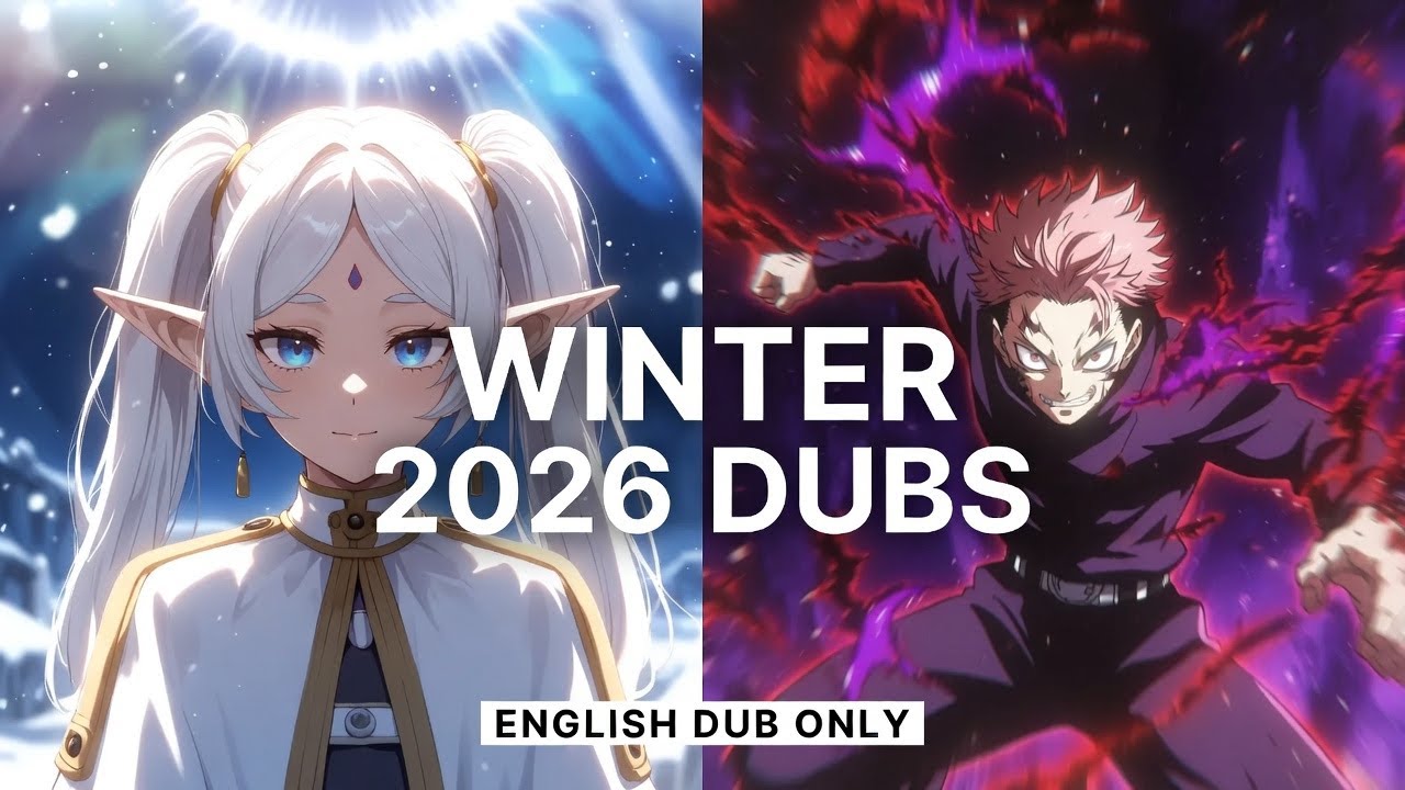 Top English Dub Anime to Watch in Winter 2026 (Dub Release Guide)