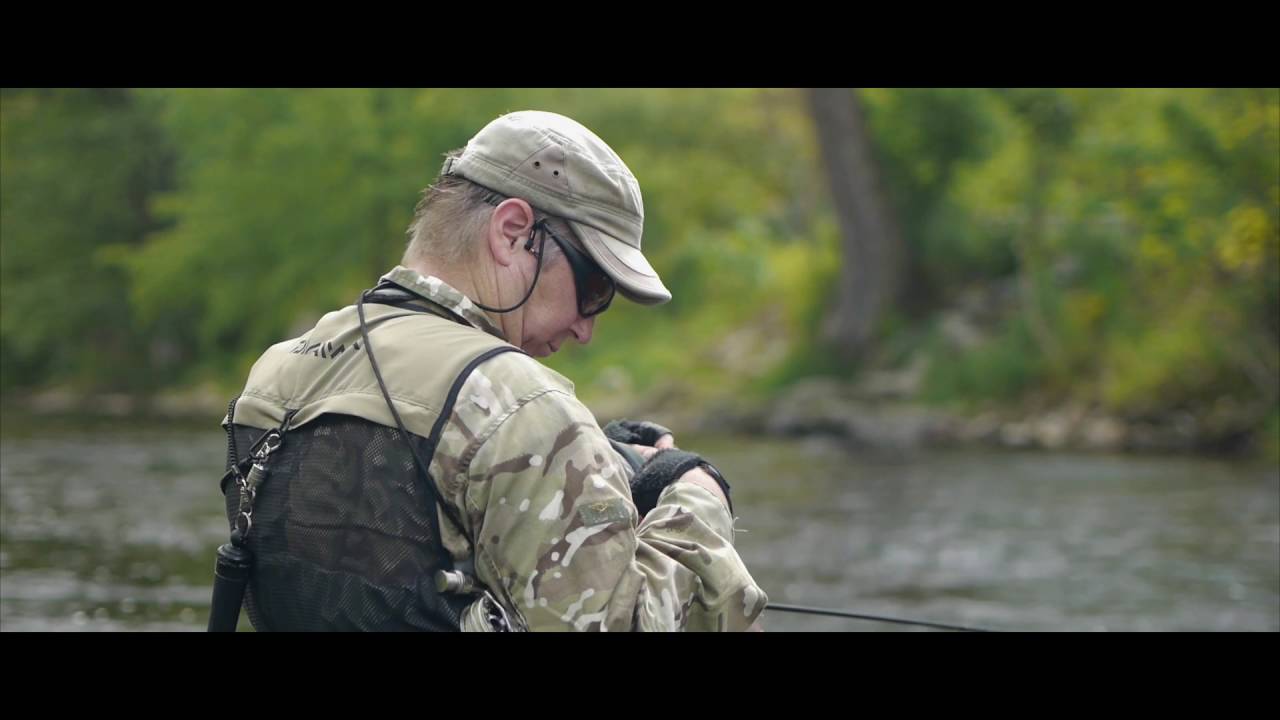 Otava river fly fishing