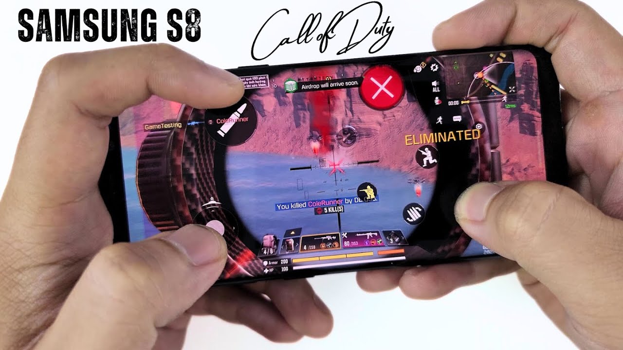 Samsung Galaxy S8 Call of duty Mobile Battery Drain test | Exynos 8895