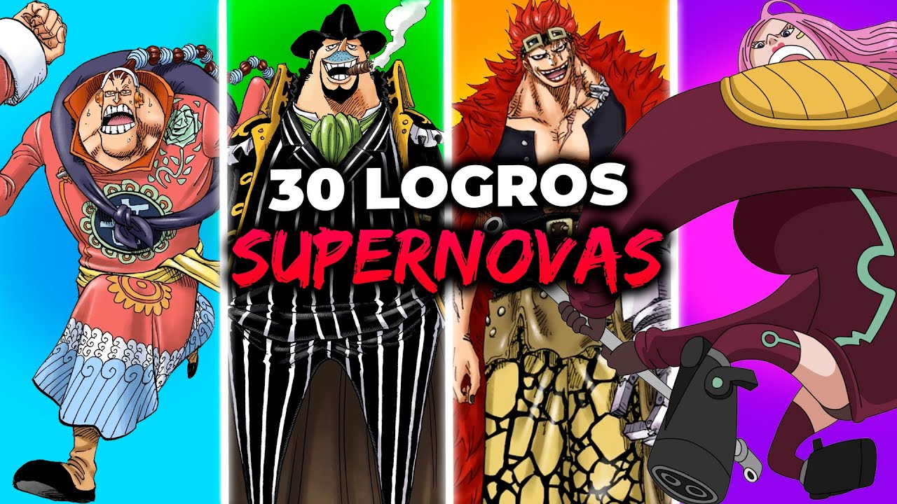 El MAYOR LOGRO de CADA SUPERNOVA en ONE PIECE (Parte 1)