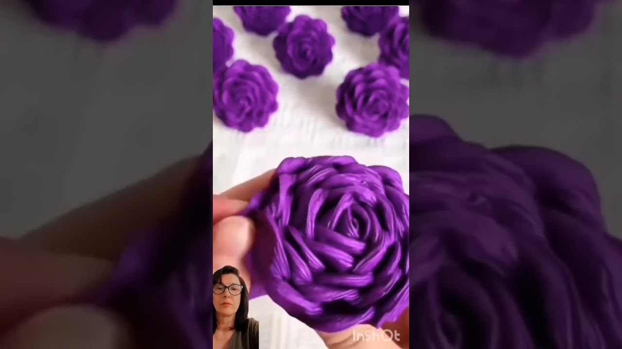 Rosas Em Papel Crepom