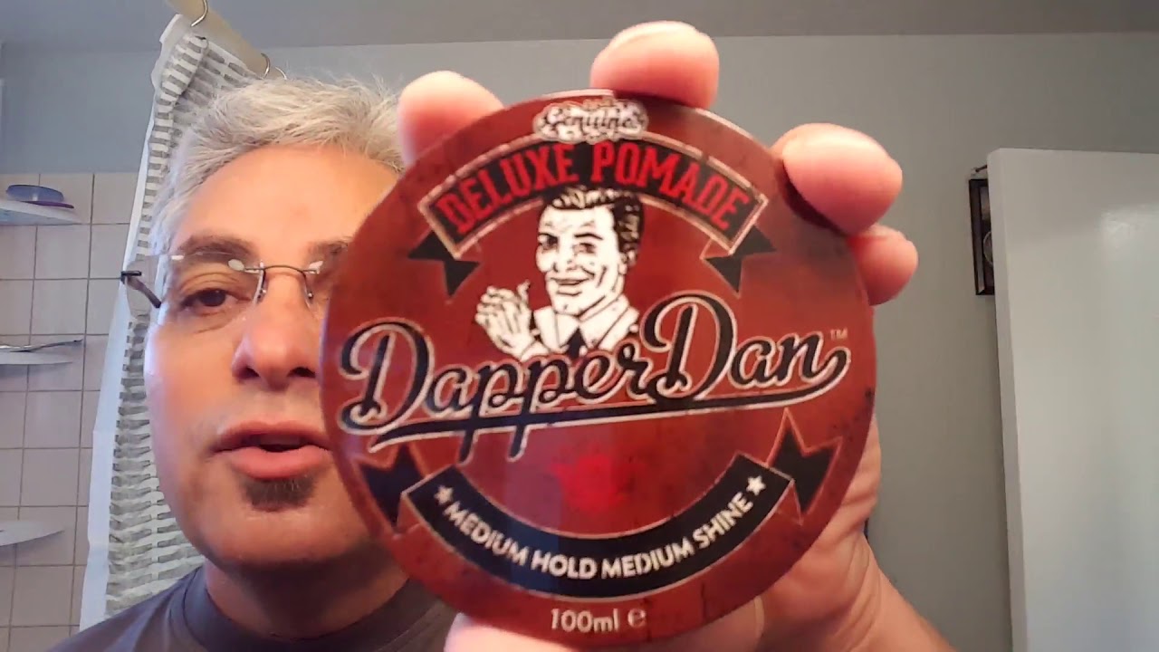 Dapper Dan Pomade Review and a Quick Shave