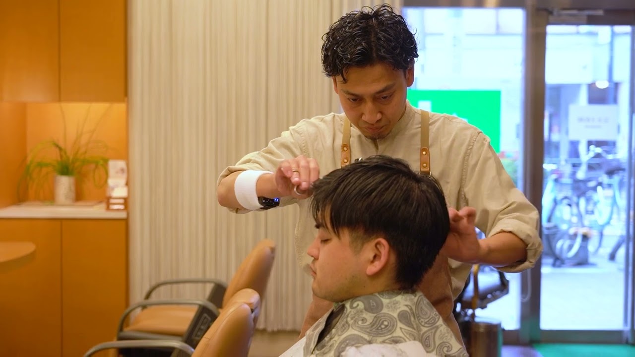 💈🇯🇵Full grooming at beloved classic salon 