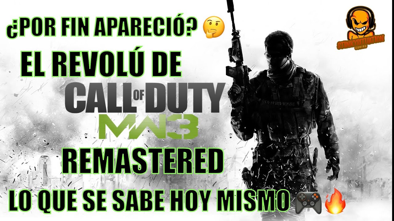 ¿POR FIN APARECIÓ? 🤔 EL REVOLÚ DE MW3 REMASTERED: LO QUE SE SABE HOY MISMO 🎮🔥