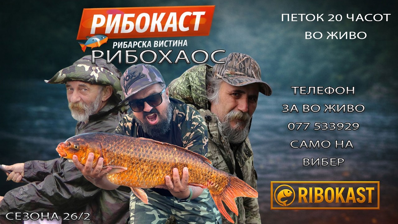 Ден на реките - РИБОХАОС ВО ЖИВО: Каде јаде рибата… а каде лажат рибарите?