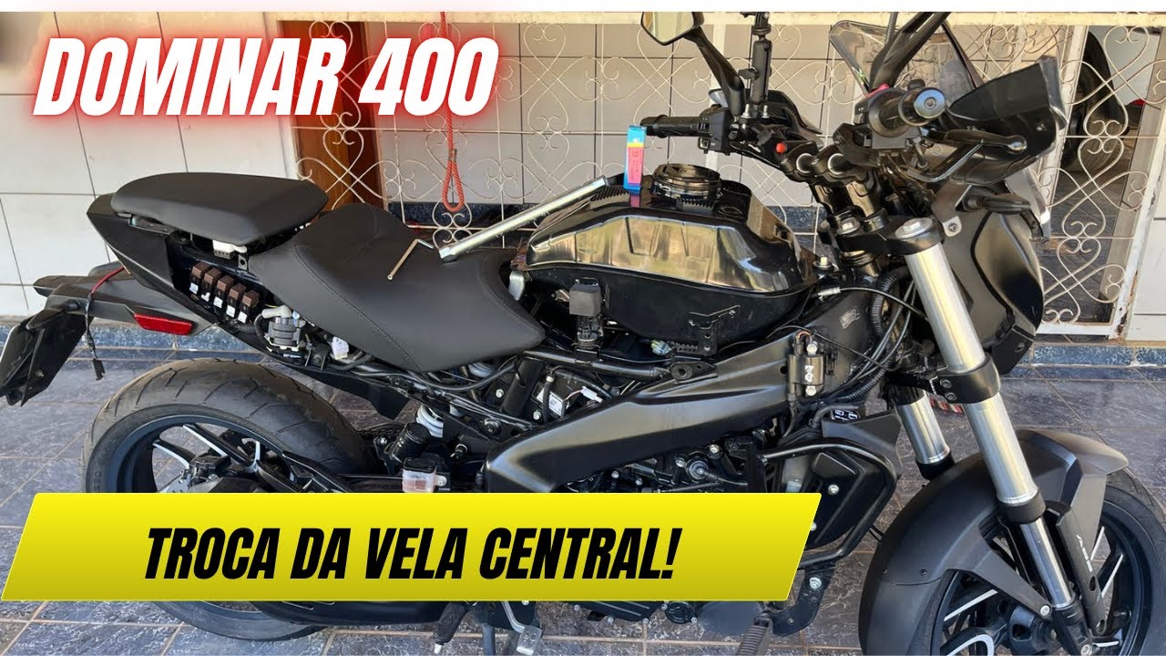 DOMINAR 400 | FINALMENTE CONSEGUI TROCAR A VELA CENTRAL
