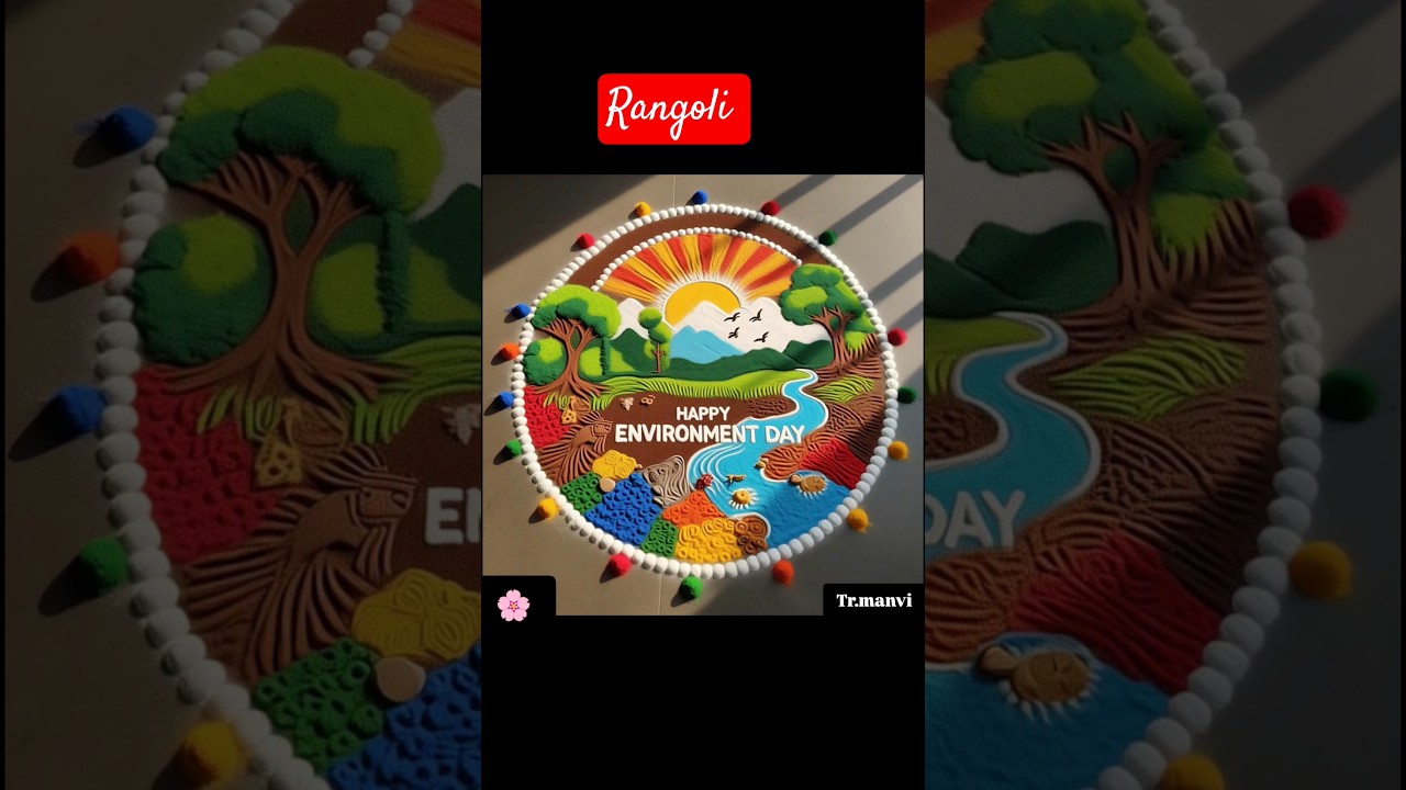 rangoli designs #environment#decoration #poster # viral shot#ideas #art#craft