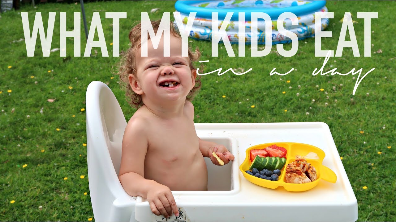 WHAT MY KIDS EAT IN A DAY - BABY & 5 YEAR-OLD | Charlotte Taylor