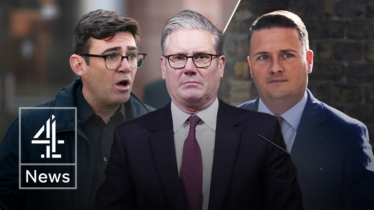Burnham and Streeting in race to end Starmer&rsquo;s Labour leadership