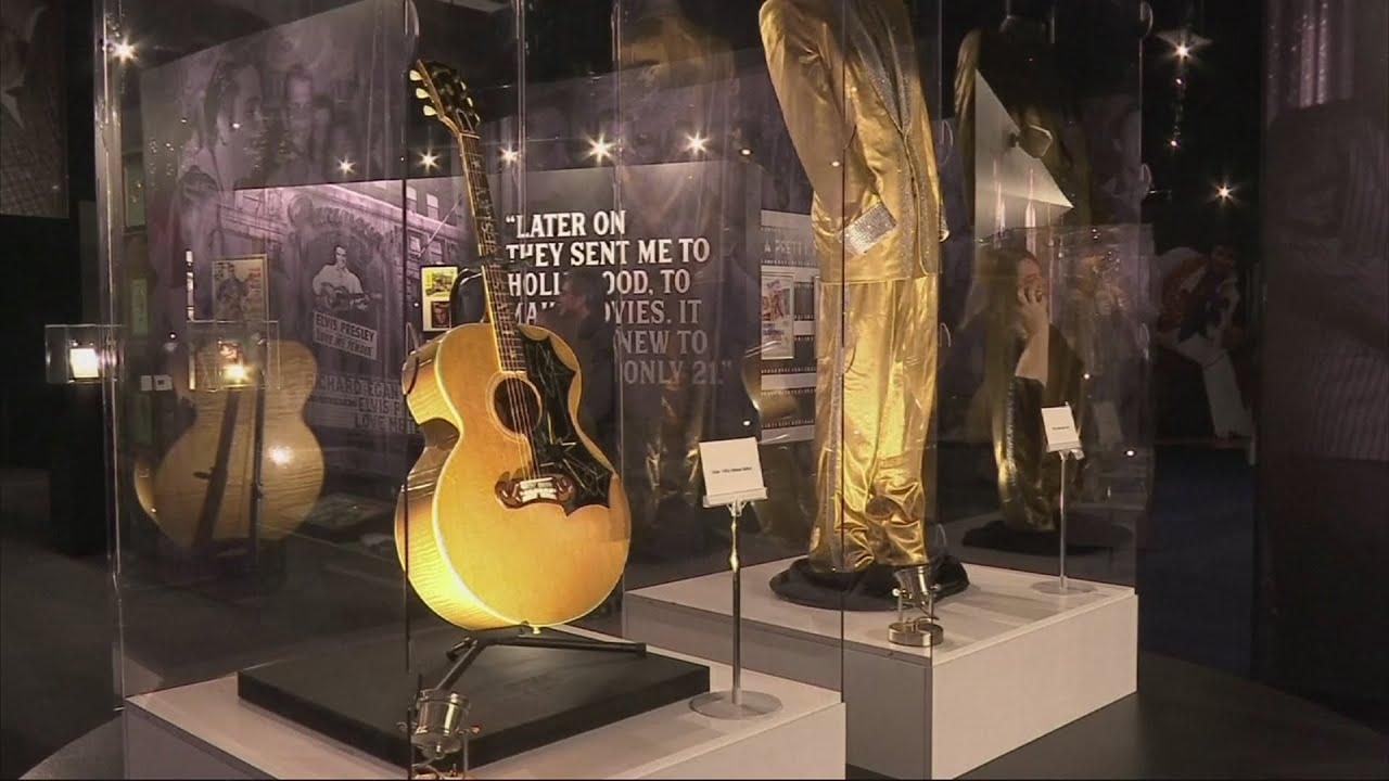 Priscilla Presley opens new Graceland complex featuring Elvis exhibits