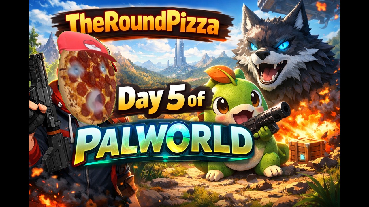 Starting Palworld Day 5. #TheRoundPizza #SexaPokemanSaturday
