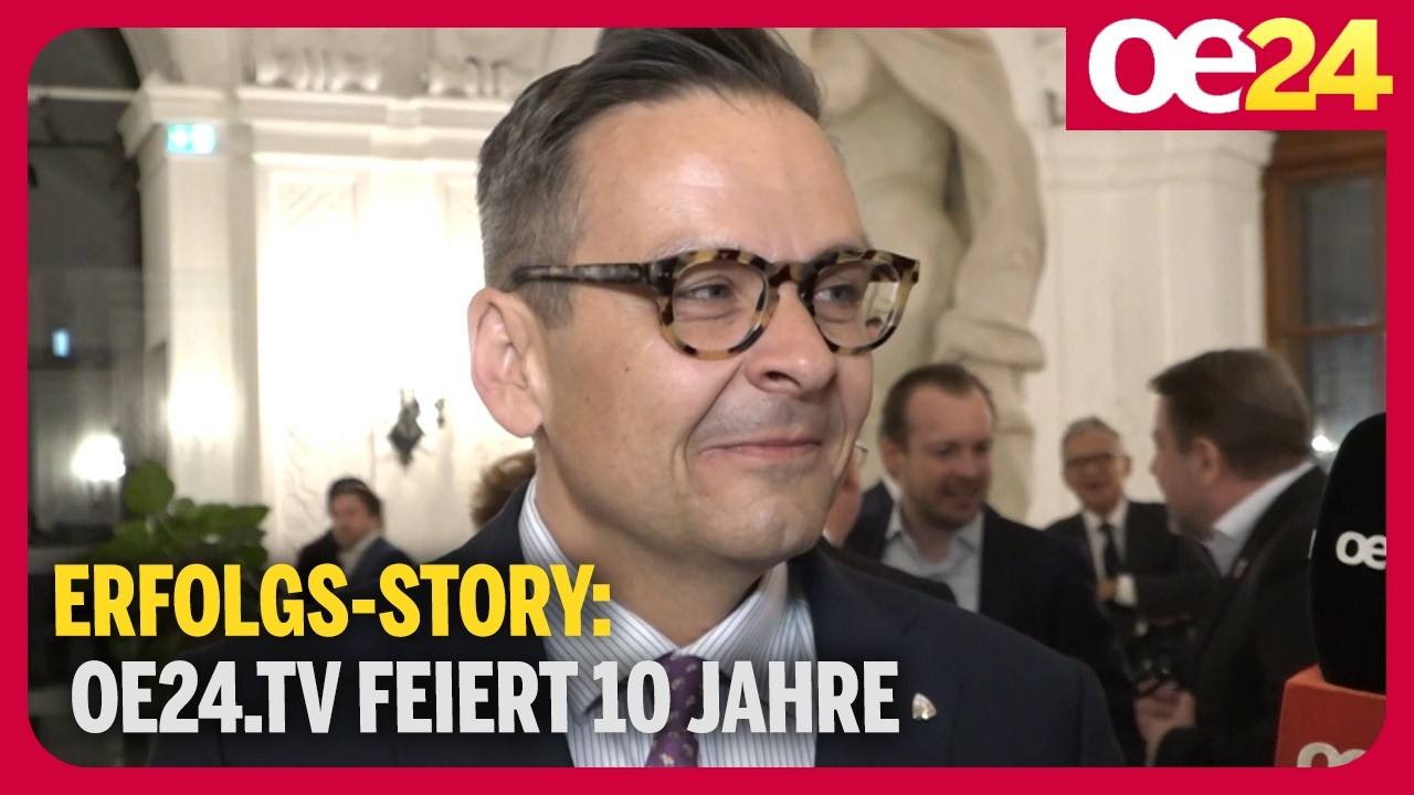 Erfolgs-Story: oe24.TV feiert 10 Jahre | Gerald Grosz im Interview