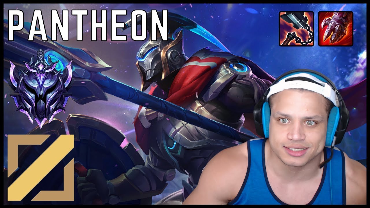 🔱 Tyler1 STOP CAMPING MY LANE | Pantheon Mid Gameplay | Mid Challenge | Season 11 ᴴᴰ