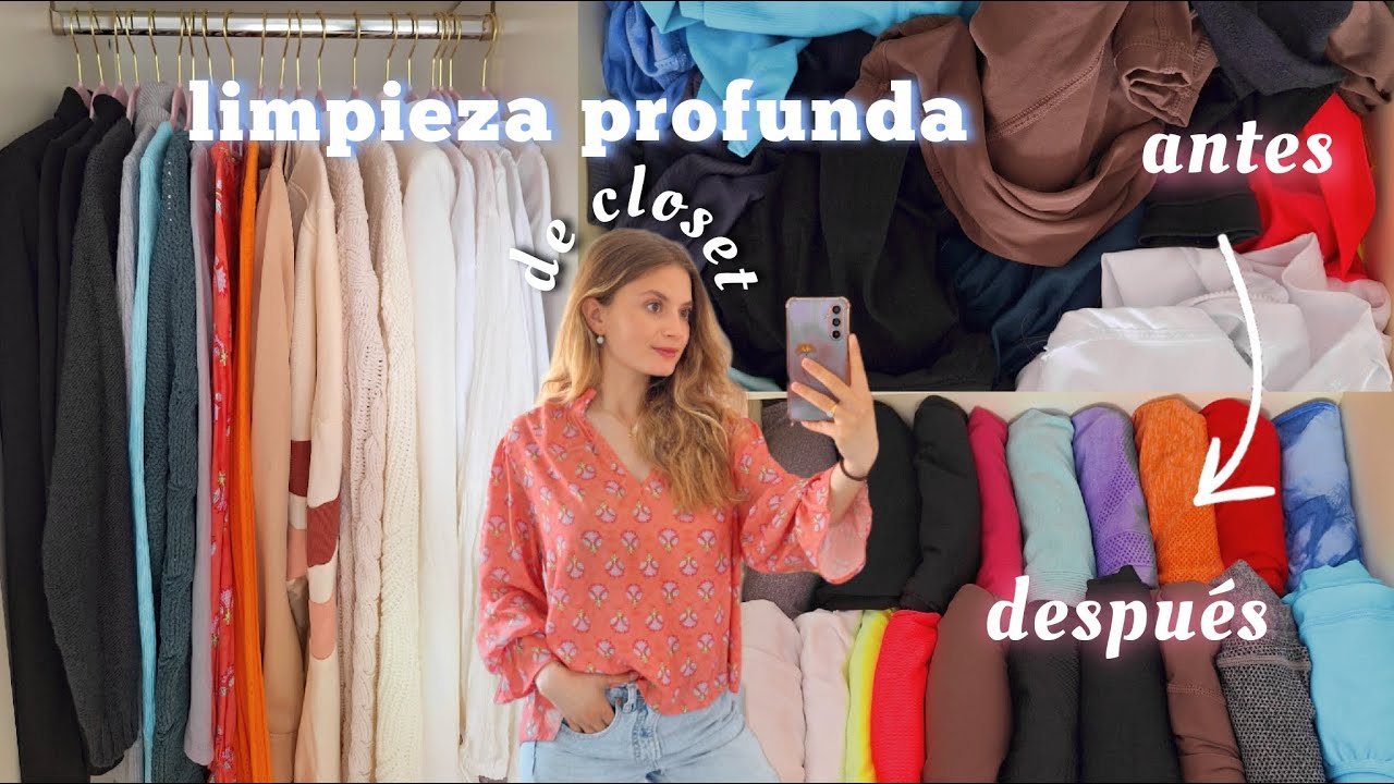 48 horas de LIMPIEZA PROFUNDA de armario 🧺🫧
