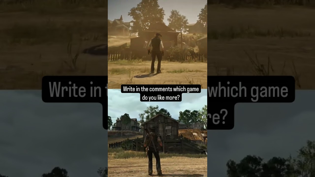 Rdr2 🤠Vs Rdr1 ❤️