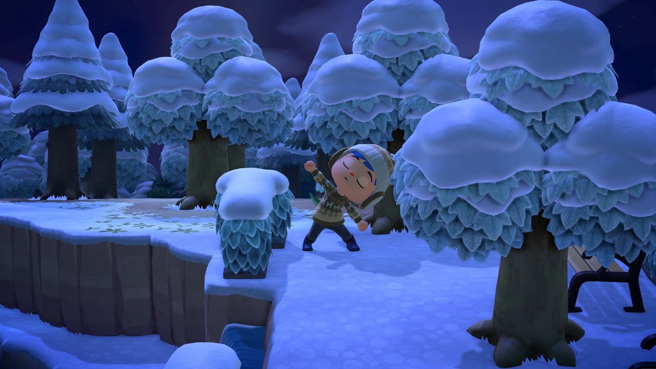 me and saintd_ii chilling on animal crossing