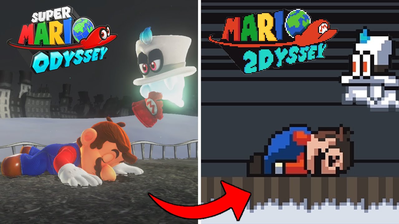 Mario 2Dyssey: A 2D Demake of Super Mario Odyssey