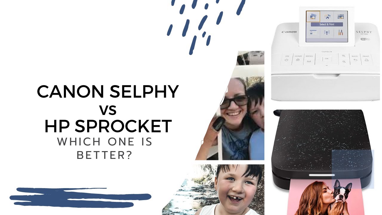 CANON SELPHY vs HP SPROCKET | Which is better? | Printing Photos for Memory Keeping