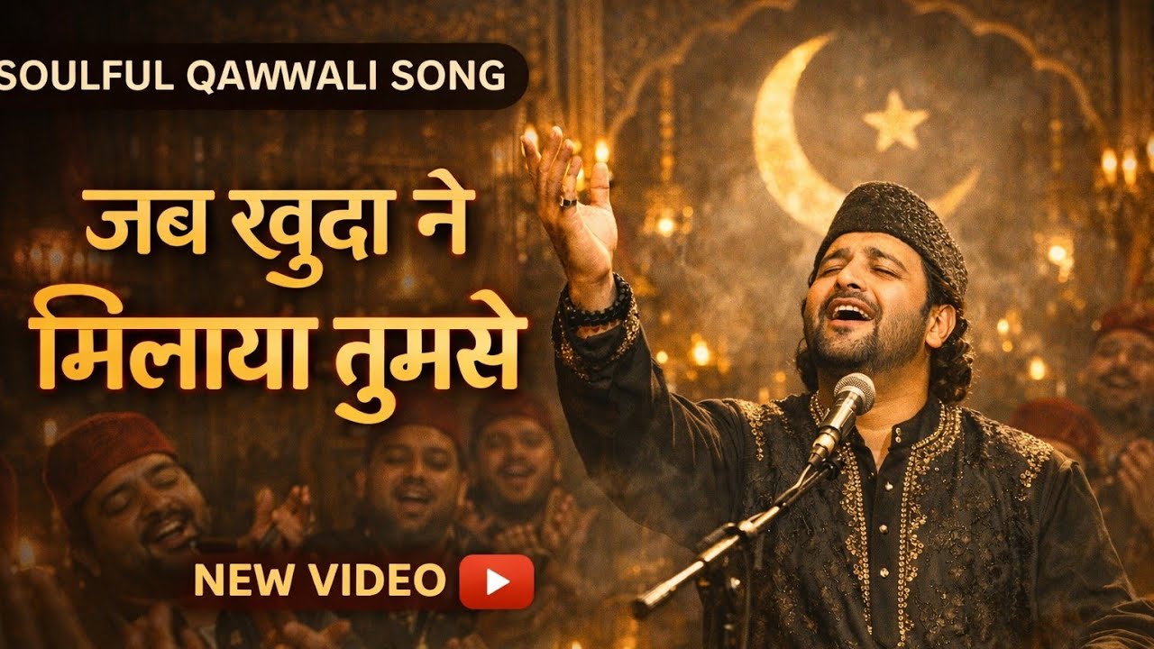 जब खुदा ने मिलाया तुमसे (جب خدا نے ملایا تم سے) Soulful Sufi Qawwali 2026 | Heart Touching Ishq