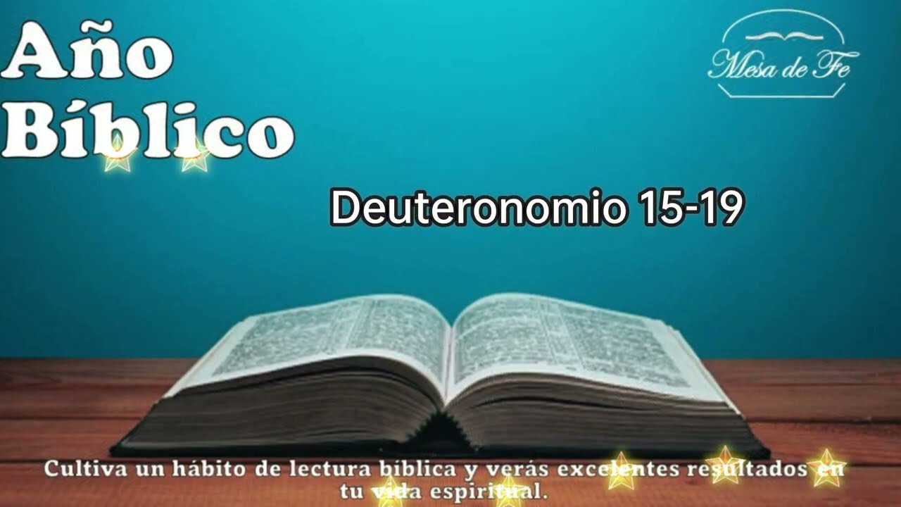 Deuteronomio 15-19