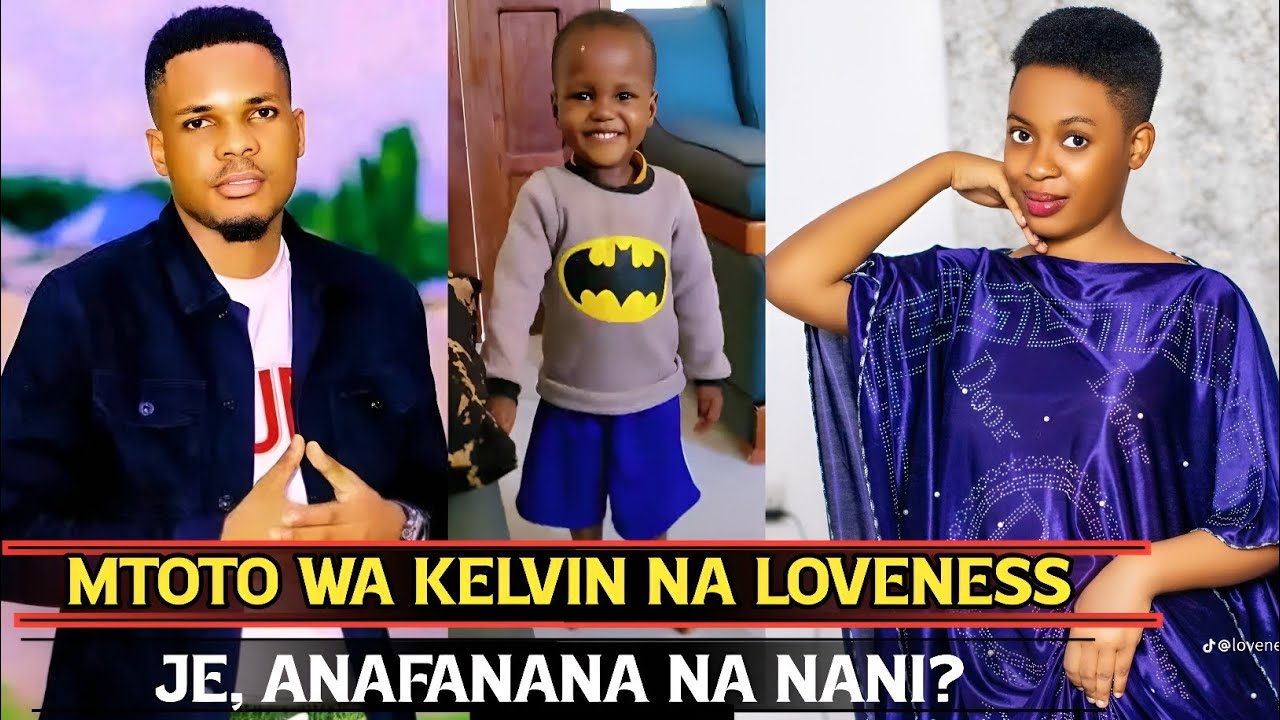 HUYU HAPA MTOTO WA KELVIN NA LOVENESS, TAZAMA WANAVYOFANANA. 
